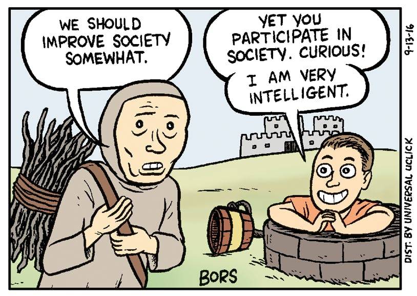 The False Hypocrisy of Existing Within a Flawed System