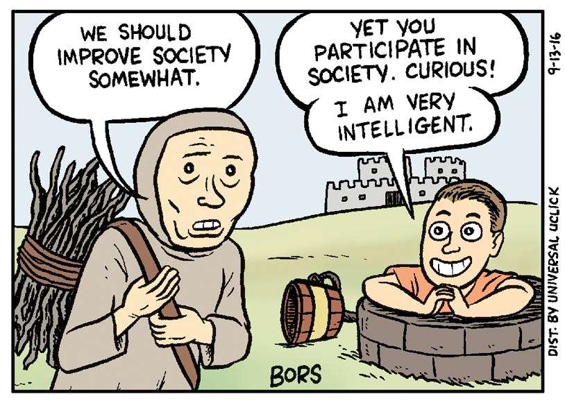 The False Hypocrisy of Existing Within a Flawed System